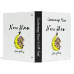 Twin Girls New Mom Gifts 3 Ring Binder