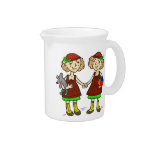 Twin Girls Pitcher