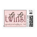 Twin Girls! postage