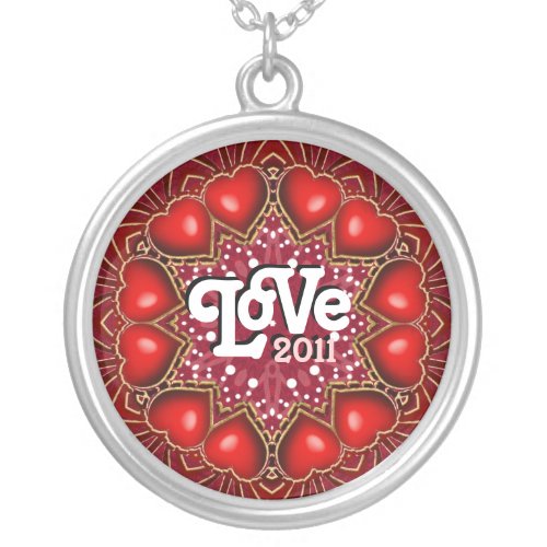 Twin Hearts Eternal Love Circle 2011 Necklace necklace