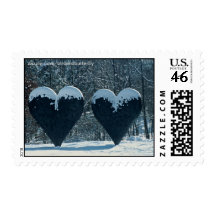 Twin Hearts US Postage