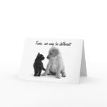 TWIN HUMOR=BIRTHDAY FUN FOR MY TWIN GREETING CARD