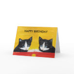 Twin Kittens Cards