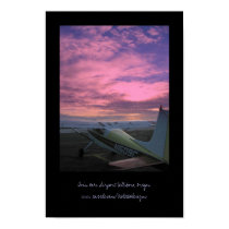 Twin Oaks Airport Poster posters by ViolettoDesigns Twin Oaks Airport Poster posters