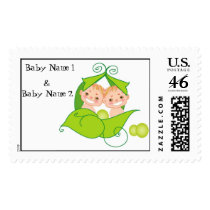Twin Pea Postage postage by babyshowergalore Twin Pea Postage postage