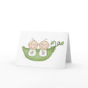 Twin Peas in a Pod cards