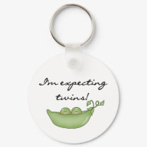 Twin Peas in a Pod keychains by familymembers Twin Peas in a Pod keychains