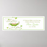 Twin Peas in a Pod  |  Neutral Banner posters