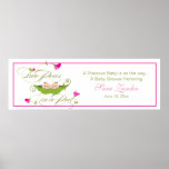 Twin Peas in a Pod  |  Ping Banner posters