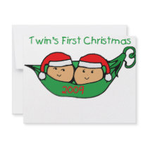 TWIN POD Christmas 2009 invitations by Scrappintwins TWIN POD Christmas 2009 invitations