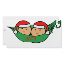 TWIN POD Christmas 2009 Photo Cards
