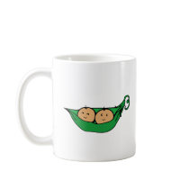 Twin Pod Graphic Coffee Mugs