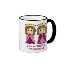 Twin Princesses Coffee Mugs