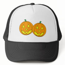 Twin Pumpkins Graphic hats by Scrappintwins Twin Pumpkins Graphic hats
