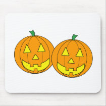 Twin Pumpkins Graphic mousepads by Scrappintwins Twin Pumpkins Graphic mousepads