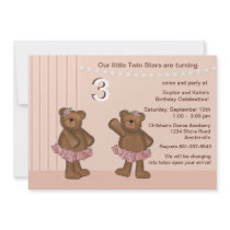 Twin Stars Invitation