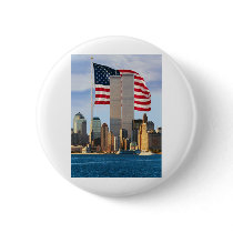 Twin Tower America Pin
