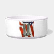 Twin Tower Memorial Dog Bowls