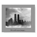 Twin Towers - Black & white posters by njdaisy Twin Towers - Black & white posters