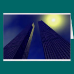Twin towers cards