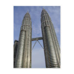 twin towers kl postcards