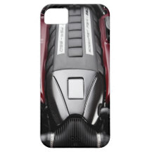 Twin Turbo car engine 2 iPhone 5 Cover