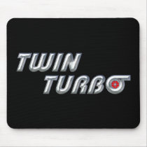Twin Turbos II mousepads by MuscleCarJungle Twin Turbos II mousepads