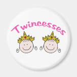 Twincess Graphic Refrigerator Magnets