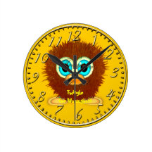 Twingle the Wuzzybutt Kids' Fun Cartoon Clock
