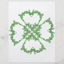 Twining Shamrock Flyer Design