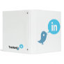 Twitter + LinkedIn Business Networking Binder via Twinked.in TwinkedIn Binder