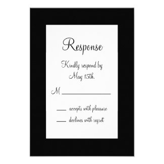 Twinkle Lights RSVP (black)