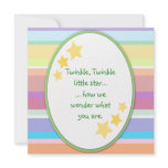 Twinkle Little Star Unisex Baby Shower Invitations