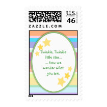 Twinkle Little Star Unisex Baby Shower Stamps