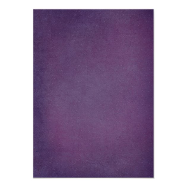 Twinkle String Lights Dark Purple Outdoor Wedding 5x7 Paper Invitation Card