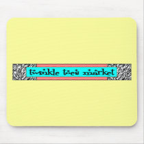 Twinkle Toes Market Logo mousepads