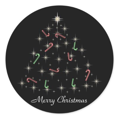 Twinkle Tree Stickers by HolidayFun
