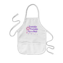 Twinkle Twinkle I'm a Star aprons