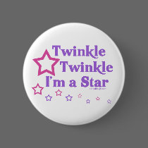 Twinkle Twinkle I'm a Star buttons