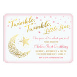 Twinkle, Twinkle, Little Star Birthday Invitation