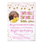 Twinkle Twinkle Little Star Birthday Invitation