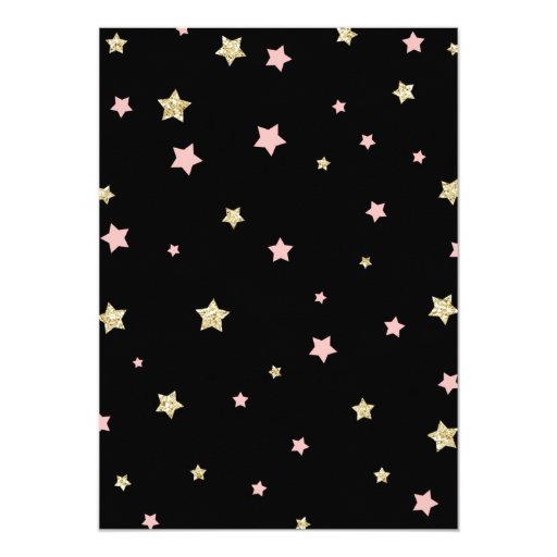 Twinkle Twinkle Little Star Birthday Invitations
