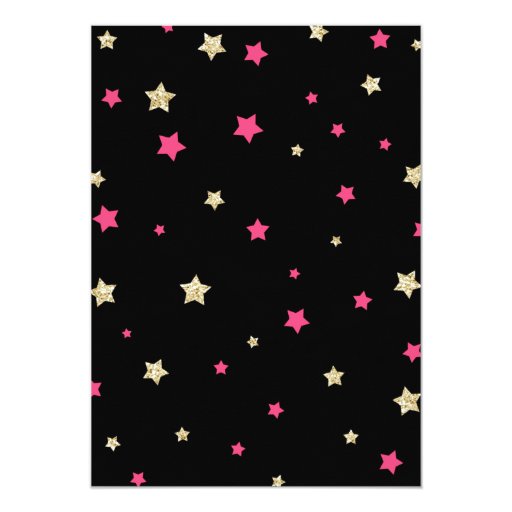 Twinkle Twinkle Little Star Birthday Invitations