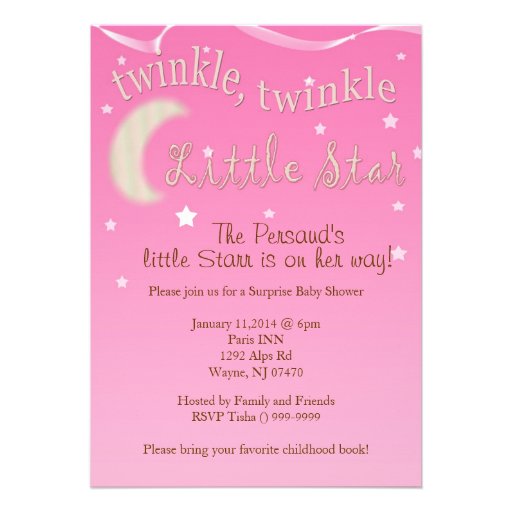 Twinkle, twinkle, little star cards