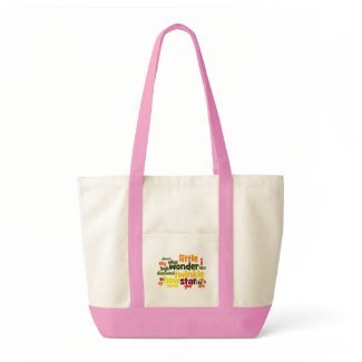 Twinkle, Twinkle Little Star wordart tote bag bag