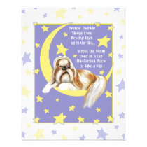 Twinkle Twinkle Shih Tzu invitations