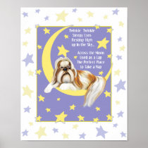 Twinkle Twinkle Shih Tzu posters