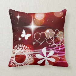 Twinkle Twinkle Stars Heart Butterfly Spirals Pillows