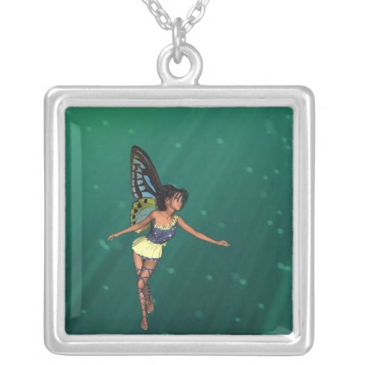 Twinkletoes Fairy Sterling Silver Necklace