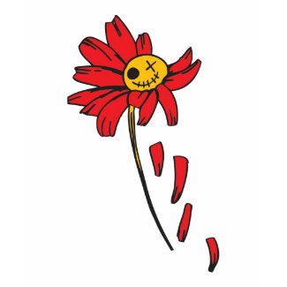 TWINKLING DEAD FLOWER-SONRIENTE FLOR MUERTA by SHI shirt